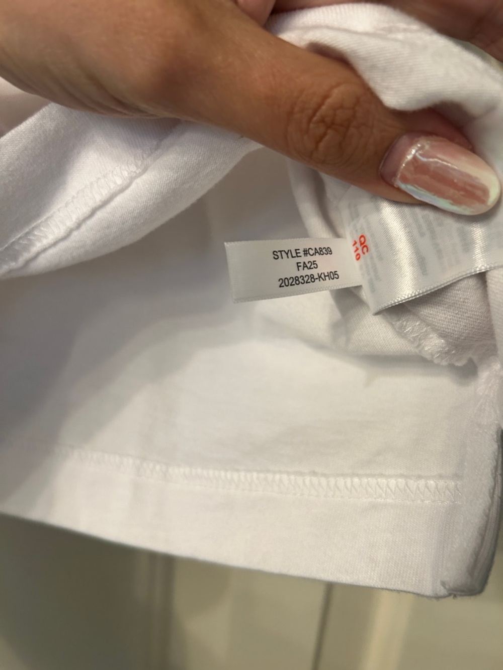 J. Crew relaxed premium-weight cropped T-shirt NWOT - Picture 6 of 9